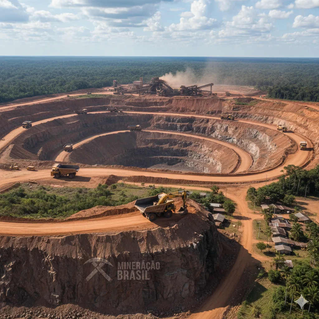 Setor de Mineração - Equipamentos industriais resistentes